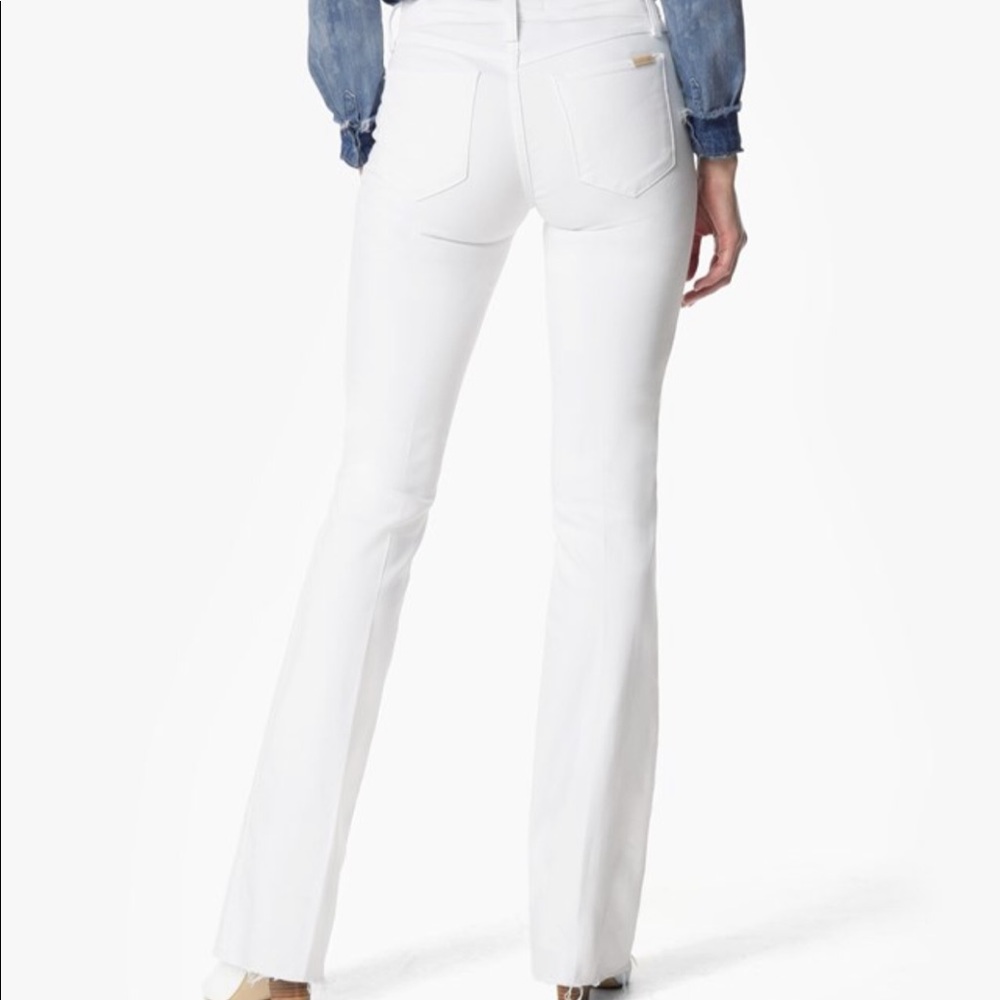 Joes’s Jeans Honey Curvy Bootcut White Denim Sz 26